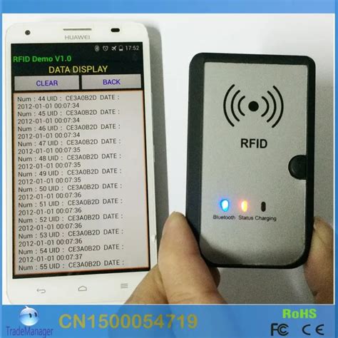 bluetooth nfc reader android|bluetooth rfid reader.